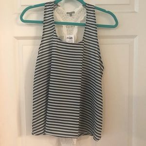 New Charlotte Russe Tank Top with Lace